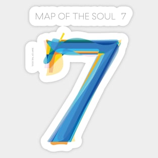 BTS (Bangtan Boys) Map of The Soul 7 Sticker